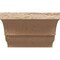 Ekena Millwork 6in. W x 4in. H x 32in. L Asheboro Woodgrain TimberThane Rafter Tail, Primed Tan RFTUR06X04X32ASHRCPR - alternate 3